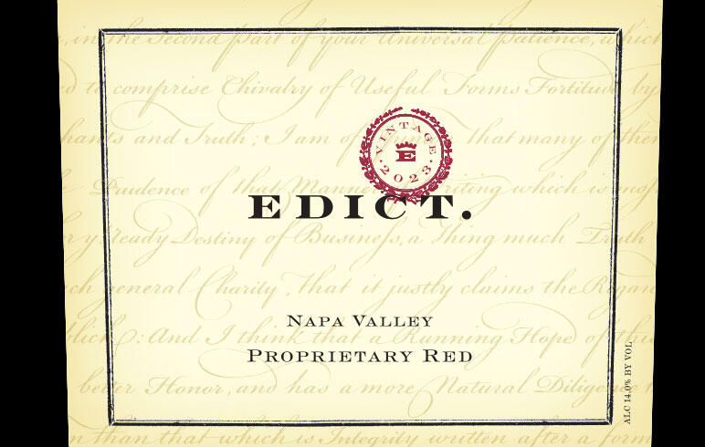 Edict Napa Valley Red